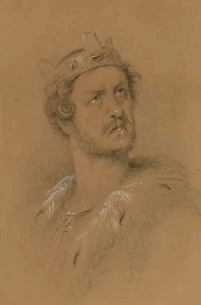 Charles Macready As Lear