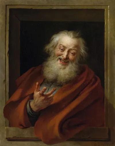 Cheerful Democritus
