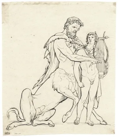 Cheiron And Achilles