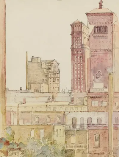 Chicago Rooftops Near Allerton House