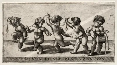 Children Dancing To A Drum