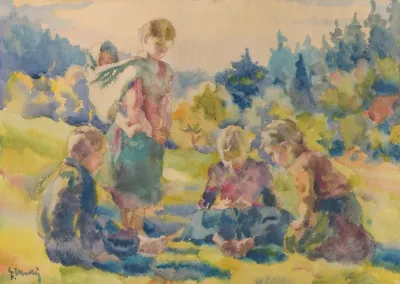 Children Playing