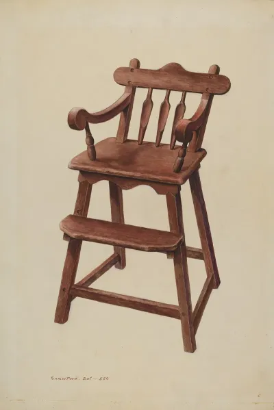 Childs High Chair 10