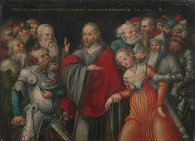 Christ And The Adulteress 7