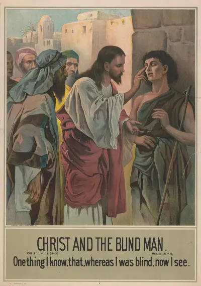 Christ And The Blind Man 2