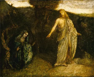 Christ Appearing To Mary