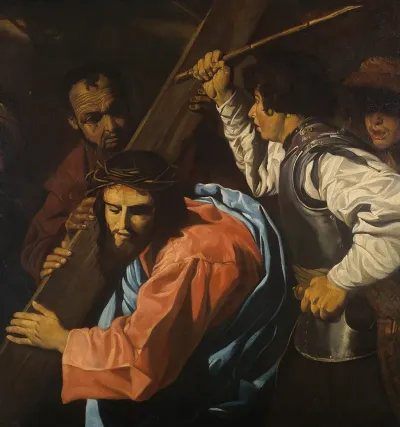 Christ Being Led To Calvary 2