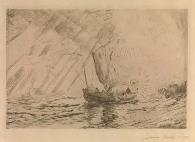 Christ Calming The Storm