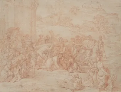 Christ Carrying The Cross 25