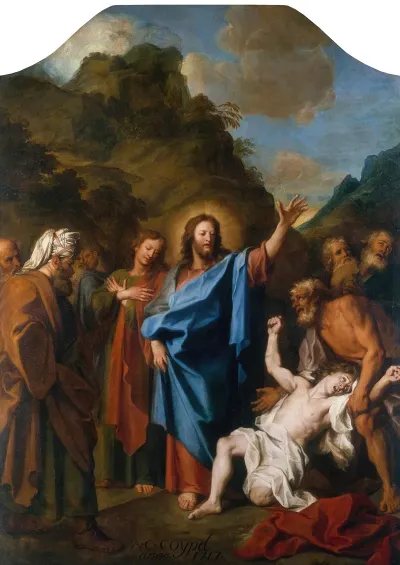 Christ Curing A Possessed Man