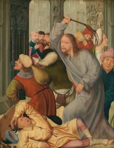Christ Driving The Money Changers From The Temple 13
