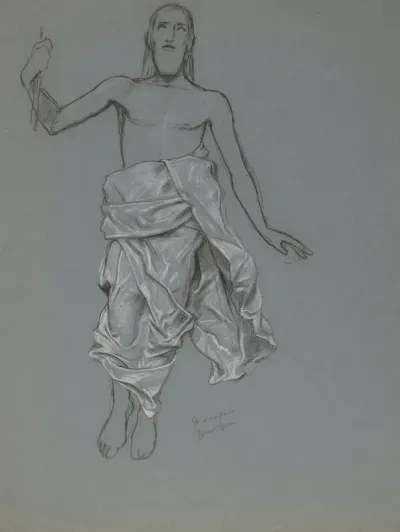 Christ From The Resurrection Scene