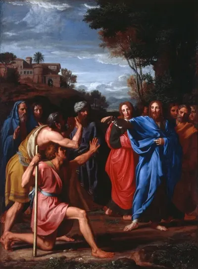 Christ Healing The Blind 2