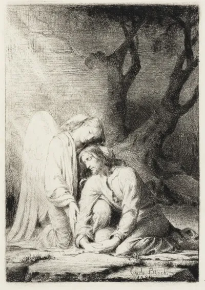 Christ In The Garden Of Gethsemane 5
