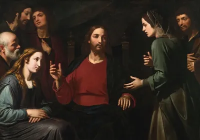 Christ In The House Of Mary And Martha