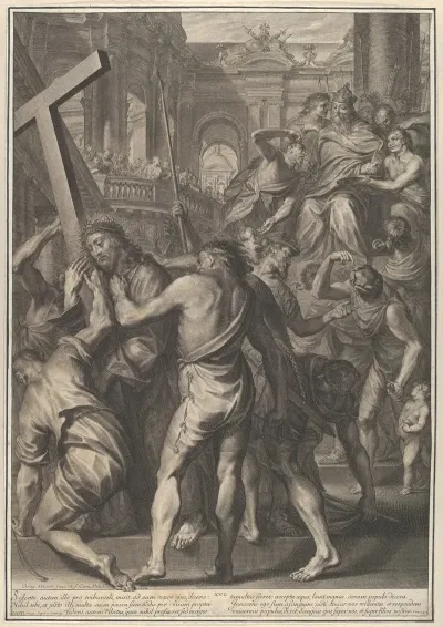 Christ Is Sentenced By Pilate