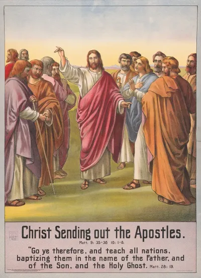 Christ Sending Out The Apostles