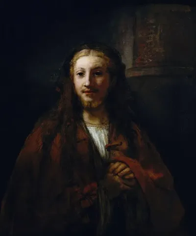 Christ With A Staff