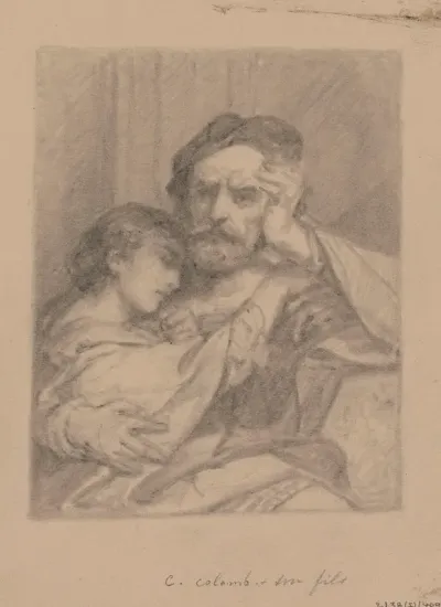 Christopher Columbus And His Sick Son