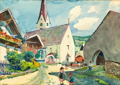 Church In Mieders In Tyrol