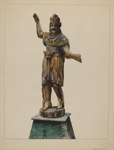 Cigar Store Indian 118