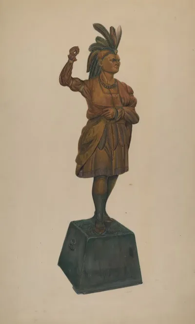 Cigar Store Indian 121