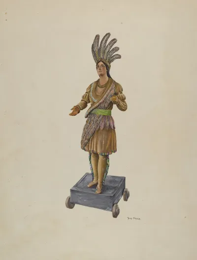 Cigar Store Indian 124