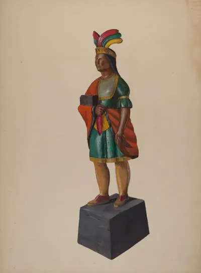Cigar Store Indian 136