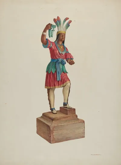 Cigar Store Indian 141