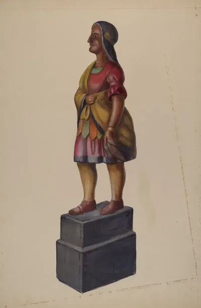 Cigar Store Indian 157