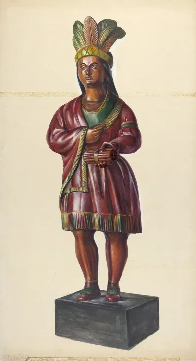Cigar Store Indian 173