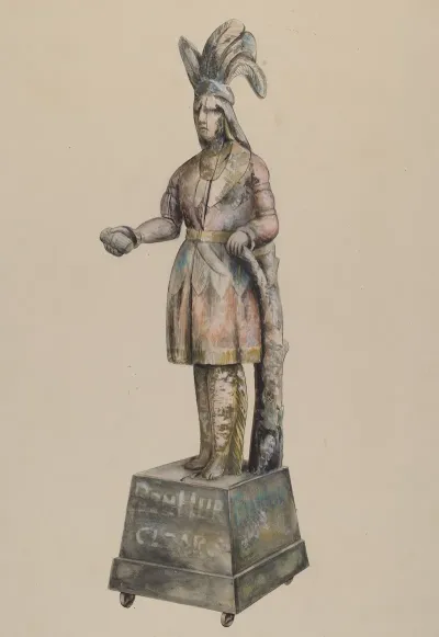 Cigar Store Indian 192