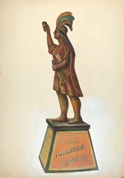 Cigar Store Indian 19
