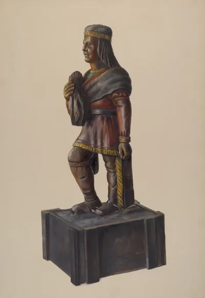 Cigar Store Indian 35