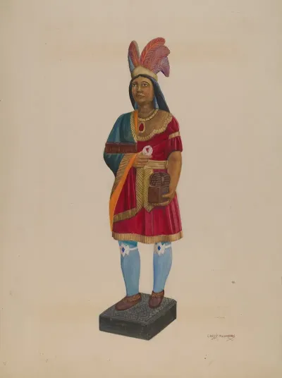 Cigar Store Indian 36