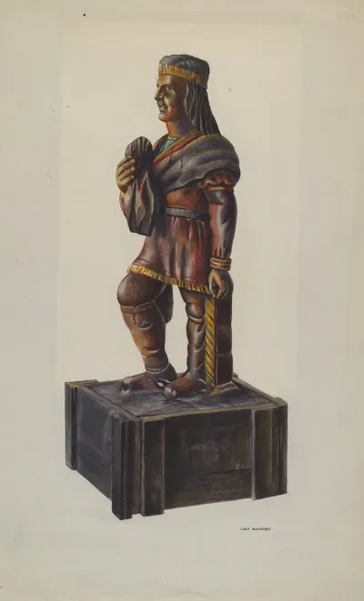 Cigar Store Indian 41