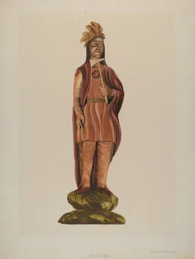 Cigar Store Indian 51