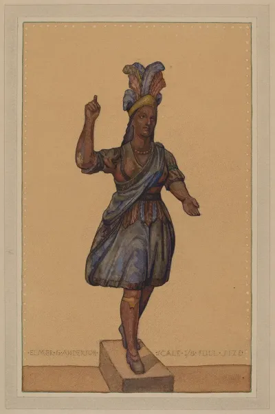 Cigar Store Indian 54