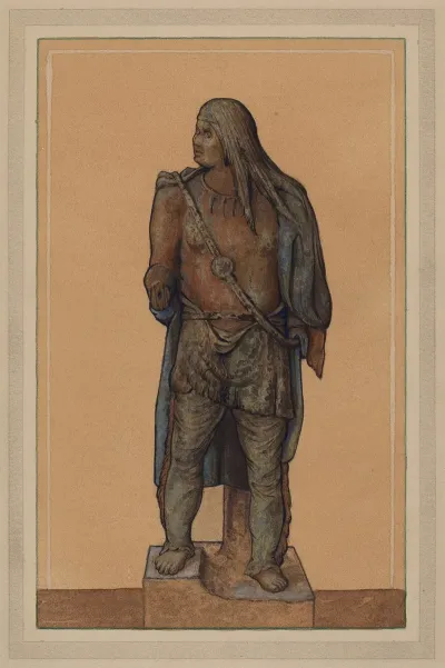 Cigar Store Indian 56