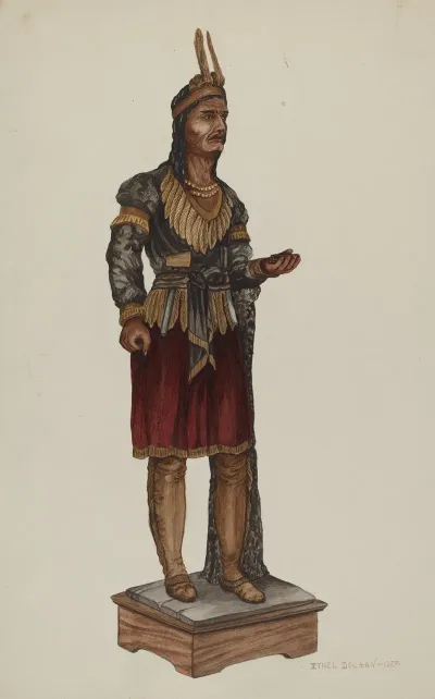 Cigar Store Indian 60