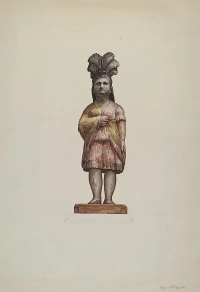 Cigar Store Indian 67