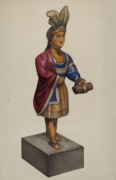 Cigar Store Indian 68