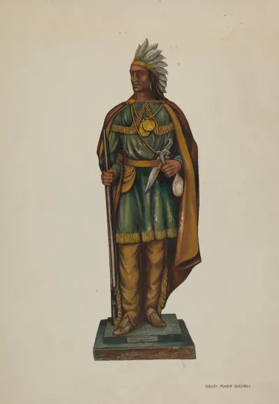 Cigar Store Indian 82