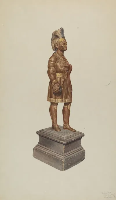 Cigar Store Indian 88