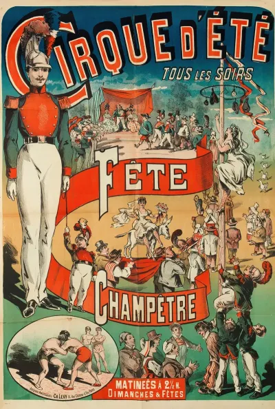 Cirque Dete Tous Les Soirs Fete Champetre Matinees A 2 12 H Dimanches Fetes
