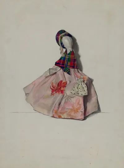 Clay Pipe Doll