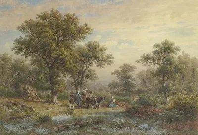 Clearing In The Oak Forest
