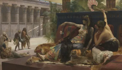 Cleopatra Testing Poisons On Condemned Prisoners