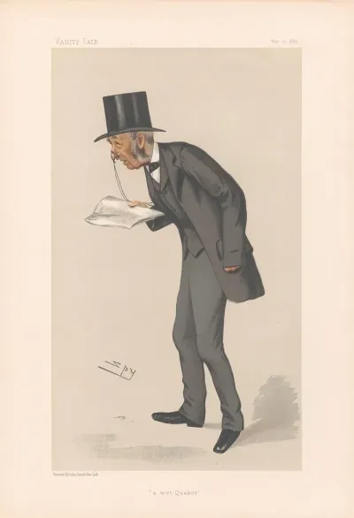 Clergy A Wet Quaker Lewis Llewwellyn Dillwyn M P 13 May 1882