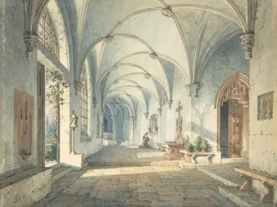 Cloisters In A Nunnery